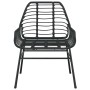Juego de comedor jardín 9 piezas ratán polivinílico negro de , Conjuntos de jardín - Ref: Foro24-3334442, Precio: 649,99 €, D...
