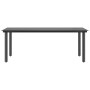 Juego de comedor jardín 7 piezas ratán sintético negro de , Conjuntos de jardín - Ref: Foro24-3334539, Precio: 534,41 €, Desc...