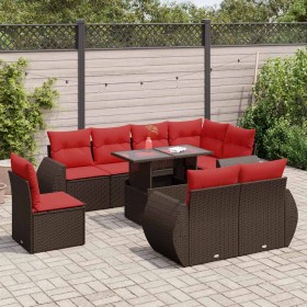 Comprar Juego Sofá Jardín 9 Piezas con Cojines