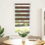 Estor cebra marrón 55x100 cm tejido ancho 50,9 cm poliéster de , Persianas y estores - Ref: Foro24-4014304, Precio: 15,48 €, ...