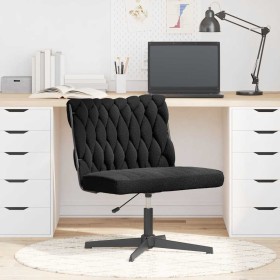 Silla de oficina giratoria tejido imitación lana rizada negro de , Sillas - Ref: Foro24-4105399, Precio: 115,03 €, Descuento:...
