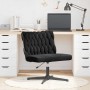 Silla de oficina giratoria tejido imitación lana rizada negro de , Sillas - Ref: Foro24-4105399, Precio: 115,03 €, Descuento:...