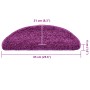 Alfombrilla escalera 20 uds violeta 65x21x4 cm | Foro24.es | Tu tienda online para hogar, jardín y más Foro24.es