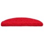 Alfombrilla escalera 30 uds rojo 56x17x3 cm de , Alfombrillas para escalones - Ref: Foro24-3365806, Precio: 129,97 €, Descuen...