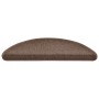 Alfombrilla escalera 30 uds marrón café 56x17x3 cm de , Alfombrillas para escalones - Ref: Foro24-3365737, Precio: 130,32 €, ...