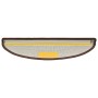 Alfombrilla escalera 30 uds marrón café 56x17x3 cm de , Alfombrillas para escalones - Ref: Foro24-3365737, Precio: 130,32 €, ...