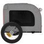 Remolque de bicicleta mascotas hierro tela Oxford rojo gris | Foro24.es | Tu tienda online para hogar, jardín y más Foro24.es