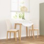 Sillas de comedor con cojines 2 uds madera maciza caucho | Foro24.es | Tu tienda online para hogar, jardín y más Foro24.es