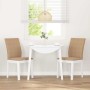 Sillas de comedor con cojines 2uds madera maciza blanco caucho | Foro24.es | Tu tienda online para hogar, jardín y más Foro24.es
