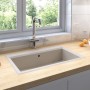 Fregadero de Cocina Beige 790x500x193 mm Granito de , Fregaderos - Ref: Foro24-147055, Precio: 175,95 €, Descuento: %