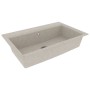 Fregadero de Cocina Beige 790x500x193 mm Granito de , Fregaderos - Ref: Foro24-147055, Precio: 175,95 €, Descuento: %