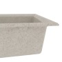 Fregadero de Cocina Beige 790x500x193 mm Granito de , Fregaderos - Ref: Foro24-147055, Precio: 175,95 €, Descuento: %
