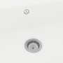 Fregadero de Cocina Blanco 790x500x193 mm Granito de , Fregaderos - Ref: Foro24-147056, Precio: 171,98 €, Descuento: %