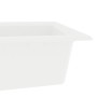 Fregadero de Cocina Blanco 790x500x193 mm Granito de , Fregaderos - Ref: Foro24-147056, Precio: 171,98 €, Descuento: %