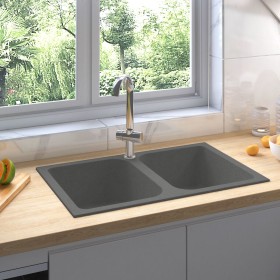 Comprar Fregadero de cocina Gris 760x480x184 mm