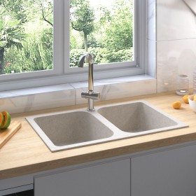 Comprar Fregadero de Cocina Beige 760x480x184 mm