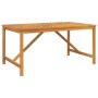 Conjunto de Comedor de Jardín de 4 Piezas de Madera Sólida de Acacia | Foro24.es | Tu tienda online para hogar, jardín y más Foro24.es
