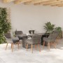 Juego de Comedor de Jardín de 7 Piezas Ratán Gris | Foro24.es | Tu tienda online para hogar, jardín y más Foro24.es