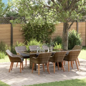 Comprar Juego de Comedor de Jardín de 9 Piezas en