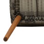 Conjunto de Comedor de Jardín de 5 Piezas Gris de Ratán Sintético | Foro24.es | Tu tienda online para hogar, jardín y más Foro24.es