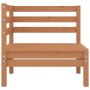 Juego muebles de jardín 3 pzas madera maciza pino marrón miel de vidaXL, Conjuntos de jardín - Ref: Foro24-3082395, Precio: 1...