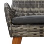 Juego de Comedor de Jardín de 5 Piezas Ratán Gris | Foro24.es | Tu tienda online para hogar, jardín y más Foro24.es