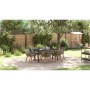 Conjunto de Comedor de Jardín de 7 Piezas en Ratán Gris | Foro24.es | Tu tienda online para hogar, jardín y más Foro24.es