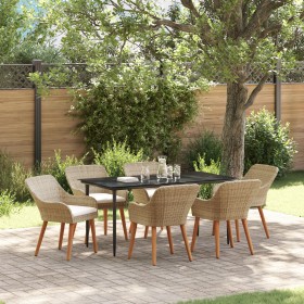 Comprar Juego de Comedor de Jardín de 7 Piezas