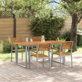 Comprar Conjunto de comedor de jardín de 5 piezas