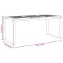 Comedor de Jardín de 5 Piezas de Madera Sólida de Acacia y Metal de , Conjuntos de jardín - Ref: Foro24-3284363, Precio: 544,...