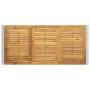 Conjunto de Comedor de Jardín de 7 Piezas de Madera Sólida de Acacia y Metal de , Conjuntos de jardín - Ref: Foro24-3284364, ...