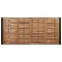 Conjunto de Comedor de Jardín de 7 Piezas de Madera Maciza de Acacia y Metal de , Mesas de jardín - Ref: Foro24-3284389, Prec...