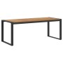 Juego de Comedor de 5 Piezas de Madera Sólida de Acacia y Metal de , Mesas de jardín - Ref: Foro24-3284390, Precio: 901,24 €,...