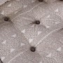 Sofá modular tipo puff 2 plazas convertible tela marrón claro | Foro24.es | Tu tienda online para hogar, jardín y más Foro24.es