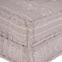 Sofá modular tipo puff 2 plazas convertible tela marrón claro | Foro24.es | Tu tienda online para hogar, jardín y más Foro24.es