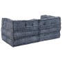 Sofá modular tipo puff 2 plazas convertible tela índigo | Foro24.es | Tu tienda online para hogar, jardín y más Foro24.es