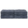 Sofá modular tipo puff 2 plazas convertible tela índigo | Foro24.es | Tu tienda online para hogar, jardín y más Foro24.es
