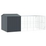 Aviario con extensión acero gris antracita 310x619x247 cm de , Pies y jaulas para pájaros - Ref: Foro24-3325166, Precio: 1,00...