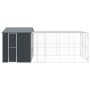 Aviario con extensión acero gris antracita 310x619x247 cm de , Pies y jaulas para pájaros - Ref: Foro24-3325166, Precio: 1,00...