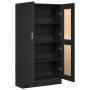 Gabinetes de librería 2 pcs Negro Roble 165x30,5x150 cm Madera de , Librerías y estanterías - Ref: Foro24-3329275, Precio: 11...