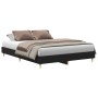 Estructura de Cama Roble Negro 150x200 cm Madera Contrachapada | Foro24.es | Tu tienda online para hogar, jardín y más Foro24.es