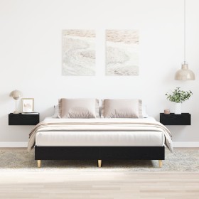 Comprar Marco de Cama Roble Negro 140x200 cm