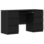 Mesas 2 pcs Roble Negro 140x50x76 cm Madera Elaborada | Foro24.es | Tu tienda online para hogar, jardín y más Foro24.es