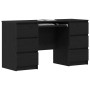 Mesas 2 pcs Roble Negro 140x50x76 cm Madera Elaborada | Foro24.es | Tu tienda online para hogar, jardín y más Foro24.es