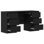 Mesas 2 pcs Roble Negro 140x50x76 cm Madera Elaborada | Foro24.es | Tu tienda online para hogar, jardín y más Foro24.es