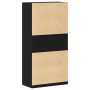 Armario Negro Roble 100x50x200 cm de Madera de , Armarios roperos - Ref: Foro24-3329297, Precio: 176,20 €, Descuento: %