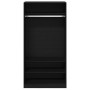 Armario Negro Roble 100x50x200 cm de Madera de , Armarios roperos - Ref: Foro24-3329297, Precio: 176,20 €, Descuento: %