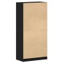 Aparador con puertas madera ingeniería roble negro 68x37x142 cm | Foro24.es | Tu tienda online para hogar, jardín y más Foro24.es