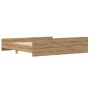 Estructura de cama madera ingeniería roble artisan 200x200 cm | Foro24.es | Tu tienda online para hogar, jardín y más Foro24.es