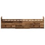 Cama sin colchón madera de ingeniería envejecida 75x190 cm | Foro24.es | Tu tienda online para hogar, jardín y más Foro24.es